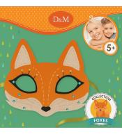 Zestaw DIY – Maska Lisek z Filcu do Uszycia | Kreatywna Zabawa 5+