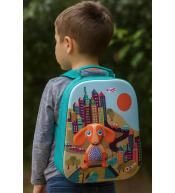 Szczęśliwy plecak Oops 3D - Miasto
