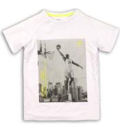 Minoti LEGEND 1 chłopięca koszulka biały 98/104 3‑4 lata