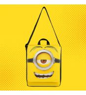 Torba Na Ramię Minionki Jednokomorowa Klapa Rzep Regulowany Pasek