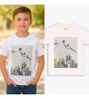 Minoti LEGEND 1 chłopięca koszulka biały 98/104 3‑4 lata