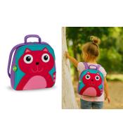 Neoprenowy plecak przedszkolny kotek lekki wodoodporny 170g