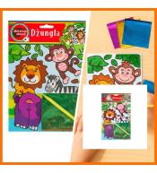 Metaliczny obrazek - Dżungla