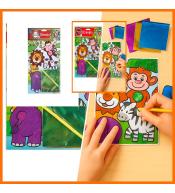 Metaliczny obrazek - Dżungla