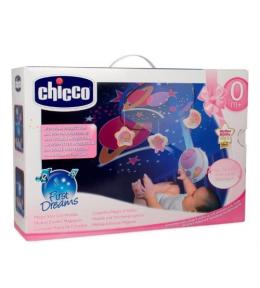 Chicco Karuzela z Projektorem Next2Dreams – Różowa, z Pilotem i Pozytywką