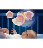 Chicco Karuzela z Projektorem Next2Dreams – Różowa, z Pilotem i Pozytywką