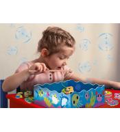 Gra Montessori Magnetyczne łowienie ryb ze zbiornikiem 3D Lisciani