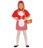 Strój Czerwony Kapturek dla Dzieci | Kostium Karnawałowy Bajkowy 3-4 lata