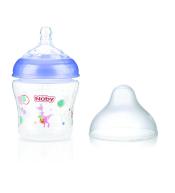 Nuby Butelka szerokootworowa 180 ml | Antykolkowa i bezpieczna