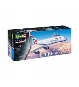 Model do sklejania Revell - samolot pasażerski Airbus A380-800itish Airways