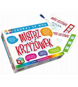 Mistrz krzyżówek – edukacyjna gra planszowa dla dzieci 5+