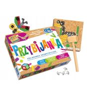 Przybijanka Multigra 124 elementy – kreatywna zabawka edukacyjna