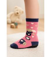 Ewers Stoppi Soft-Steps – skarpetki antypoślizgowe dziecięce szare rozm 18-19