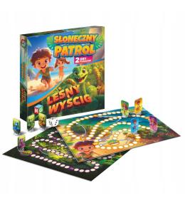 Słoneczny Patrol i Leśny Wyścig – dwie gry planszowe dla dzieci i rodziny