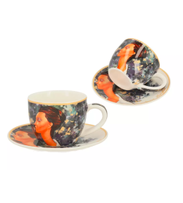 Filiżanka do espresso Carmani Lite - Amedeo Modigliani, Lunia Czechowska