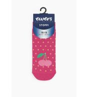 Ewers Stoppi Soft-Steps – skarpetki antypoślizgowe dziecięce różowe rozm 18-19