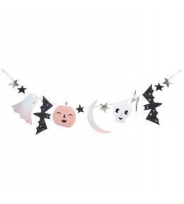Girlanda Pastel Halloween Meri Meri – ozdoba dekoracyjna 3,7 m