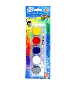 Farby do malowania twarzy i ciała – 5 kolorów Flamingo