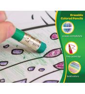 Ścieralne kredki ołówkowe Crayola 10 kol.