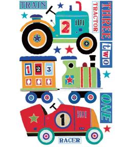 Naklejki dekoracyjne RoomMates XL - Pojazdy