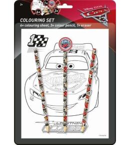 Zestaw do kolorowania Auta Cars 3 Disney