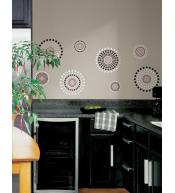 Naklejki dekoracyjne RoomMates - Koła i kropki mandale
