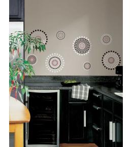 Naklejki dekoracyjne RoomMates - Koła i kropki mandale