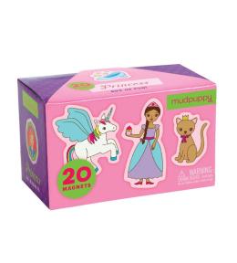 Mudpuppy Zestaw magnesów Księżniczka 20 el