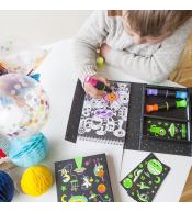 Zestaw plastyczny Tiger Tribe - Neonowy Kosmos