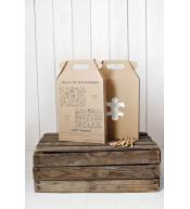 Puzzle do kolorowania Rozwijaki 20 el. Lato i Zima