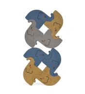 LONDJI Drewniana gra zręcznościowa równoważnia