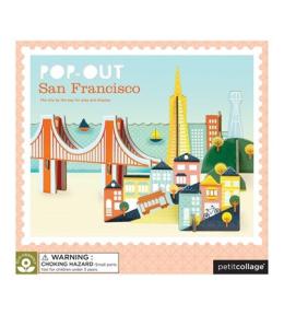 Puzzle 3D Petit Collage - San Francisco