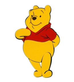 Dekoracja ścienna - Kubuś Puchatek