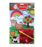 Metaliczny obrazek - Farma